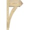Ekena Millwork Thorton Arts & Crafts Rough Sawn Outlooker, Douglas Fir, 8"W x 16"D x 28"H OUT08X16X28THR03RDF - alternate 2